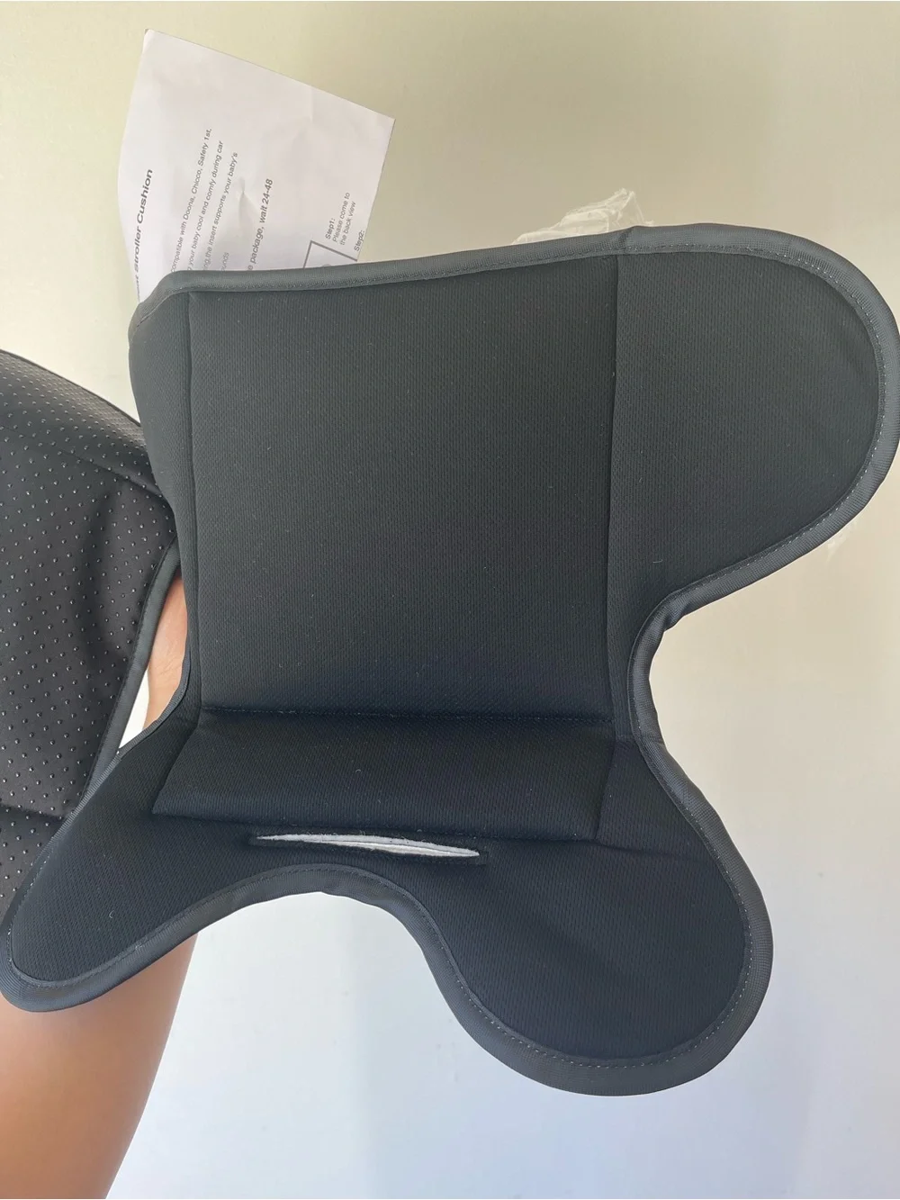 Baby Head & Body Support Cushion - Black